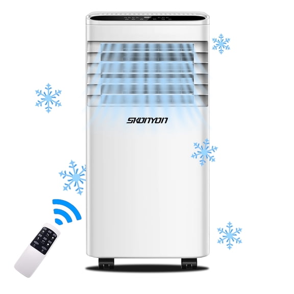 YouYeap 5500 BTU (8000BTU ASHRAE) 3-in-1 Portable Air Conditioner & Dehumidifier Function Remote