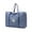 Blue, variant on EARKITY Tote Bag for Women, Foldable Tote Bag With Zipper, Travel Duffel Bag, Personal Item Bag, Large Shoulder Bag, Top Handle Handbag, Durable Carry on Sports Bag for Travel, Work, Beach
