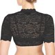 thumbnail image 4 of Lencería Sexy Gibobby tanga 1 pieza con aros para mujer blusa Dirndl elegante negra XXL, 4 of 5