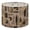 Color 8, variant on Linen Drum Lampshades Barber shop tools hair stylist set haircut vintage 13"x13"x10" Light Shade for Table Lamps Floor Lamp Shades Lampshade Replacement Assembly Required
