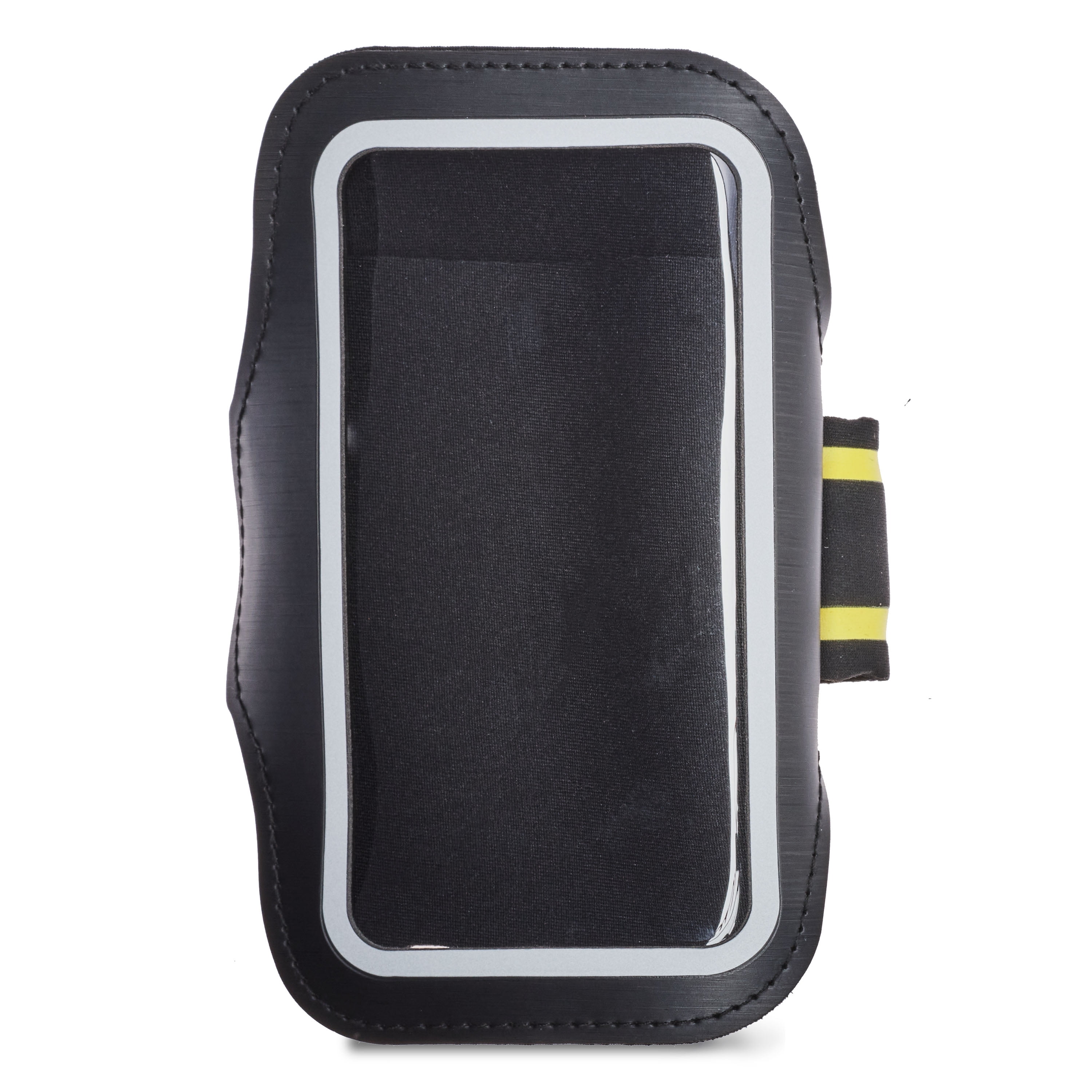onn. Armband Smartphone Holder, Black, Large