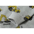 thumbnail image 3 of CM-Kid Toddler Boy Sweatshirt Color Block Long Sleeve Tops Cotton Sweater 5T, 3 of 5