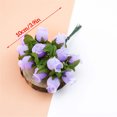 thumbnail image 2 of DIY Simulation Flower Decorative Artificial Flower 2 4 3 Wreath Handmade Headwear Making Accessory, 2 of 6