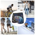 thumbnail image 4 of Pofeuu Rainbow Astronaut Space Landscape Print Men’s Boxer Briefs, Moisture-Wicking Underwear, Regular,Trunk-Medium, 4 of 5