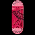 thumbnail image 3 of Oldwood Fingerboard Deck - Saucer Orange, 34mm x 98mm, 3 of 3