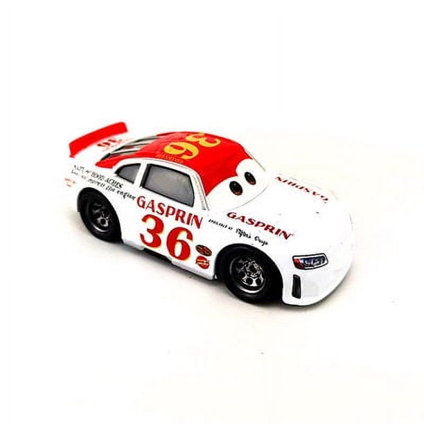 Disney Pixar Cars 3 The Thunder Valley Crash Party Sheriff Mud McQueen Miss Mr Destroy Coche de juguete de metal fundido a presión Regalos de cumpleaños para niños