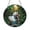 Acrylic 3.5 Inch, variant on Lush Forest Waterfall Stained Glass Style Suncatcher Window Hanging Decor, Woodland Landscape Window Ornament, Nature Inspired Stream and Rock Decorative Glass Art Panel, Scenic Window Decoration