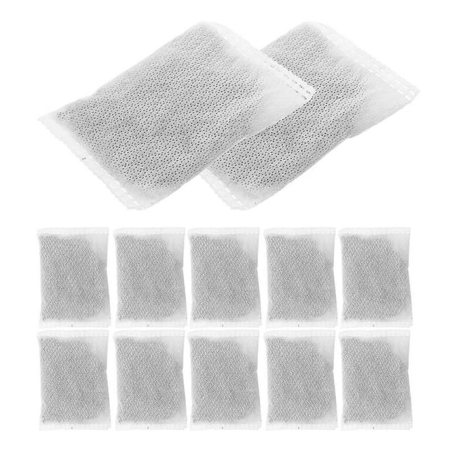10pcs Activated Charcoal Odor Absorber for Home and Car Bamboo Charcoal Bags for Shoe Closets Trash Cans Natural Deodorizer