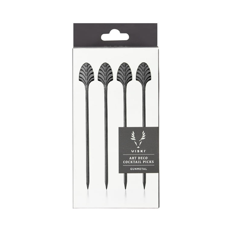 Maxcozy Stainless Steel Cocktail Picks, Perfect Bar Tools, Metal