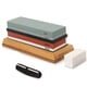 thumbnail image 2 of Kit afilador de cuchillos de cocina con base de tela oscilante y piedra de afilar doble para un afilado preciso, 2 of 8
