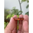 thumbnail image 4 of Citrine Band Ring- Wedding Band- Oval Band Ring- Gemstone Ring- November Birthstone- Natural Citrine- Honey Citrine- Eternity Band Ring anniversary gifts, 4 of 5