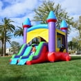 thumbnail image 6 of HeroKiddo 14'x18' Outdoor Jumping Castle, Commercial Grade Bounce House with Dual Slide for Kids and Adults, 6 of 8