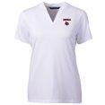 thumbnail image 2 of Women's Cutter & Buck White Louisville Cardinals Forge Blade V-Neck Top, 2 of 3
