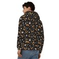 thumbnail image 4 of Kdxio Christmas Cookie Reindeer Print Men Hoodies Casual Hoodies for Men with Zip Pockets Full Zip Long Sleeve Sweatshirt Sports Hooded Jacket-3X-Large, 4 of 5