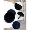 thumbnail image 5 of Women Denim Newsboy Hats Cotton Casual Cabbie Hat Stylish Beret French Cap Paperboy Caps, 5 of 6