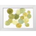 thumbnail image 1 of Lee, Judson 24x17 White Modern Wood Framed Museum Art Print Titled - Watercolor Circle, 1 of 4