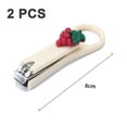thumbnail image 2 of LQCrafK 2Pcs Fingernail Clipper,Very Sharp and Cute Nail Clippers,Suitable for Adults and Children, 2 of 5