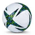 Athletic Works Size 5 Soccer Ball, Blue