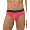 Michael Kors Men's Stealth Embossed Low Rise Briefs Red Size X-Large