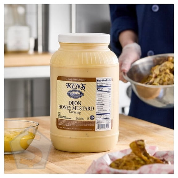 Ken's Foods 1 Gallon Dijon Honey Mustard Dressing