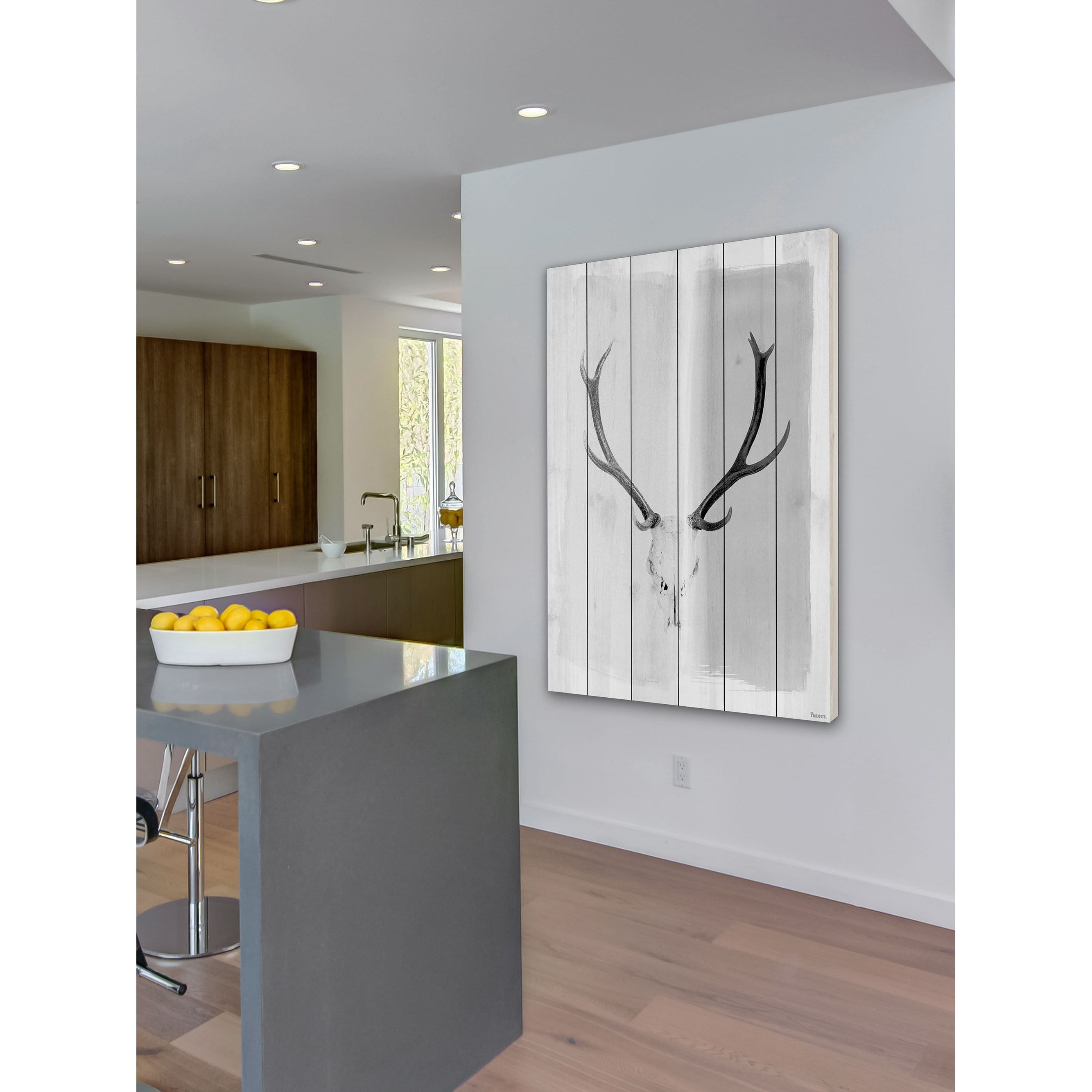 Parvez Taj Head Gear White Wood Wall Art