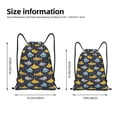 thumbnail image 5 of Yiaed Watercolor Bathyscaphe Print Drawstring Bags Drawstring Backpack Bulk String Back Pack Gym Sport Bag-Small, 5 of 5