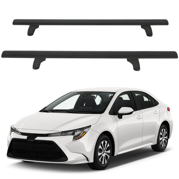 cciyu Roof Rack Cross Bars Rooftop Cargo Carrier Fit Universal 50" Window Frame