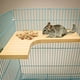 thumbnail image 2 of Plataforma de madera natural MACHAO para Gerbo Chinchilla y hámster enano con pedal, 2 of 3