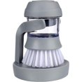 thumbnail image 2 of Cepillo de palma dispensador de jabón, cepillo de cocina para plato, olla, fregadero, limpieza, mini cepillo para fregar con soporte, cepillo para fregar platos, cepillo para fregar con fregadero, 2 of 4