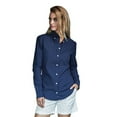 thumbnail image 2 of Tee Jays Womens Perfect Long Sleeve Oxford Shirt, 2 of 3