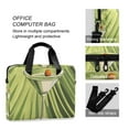 thumbnail image 4 of FORMRS 16" Laptop Bag Carrying Sleeve Case with Handle Travel Shoulder Briefcase, Light Green Martini, 4 of 8