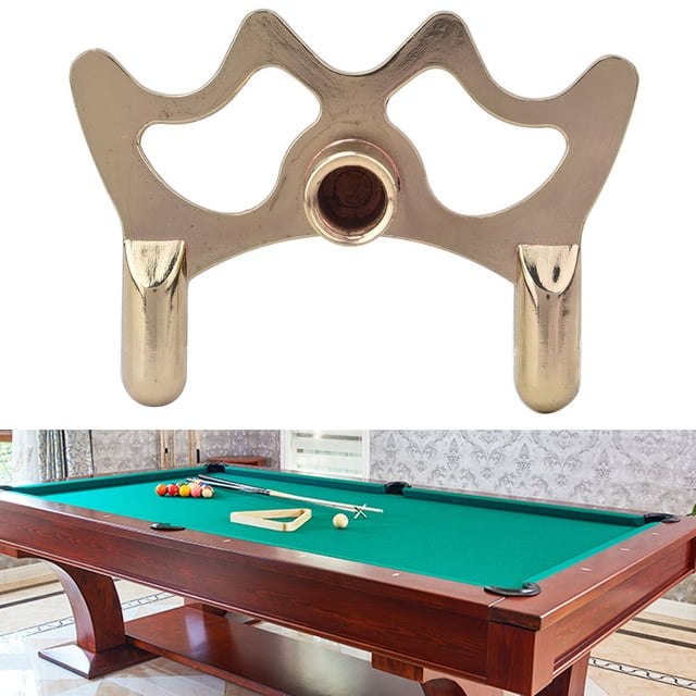 Pool Cue Bridge Stick, Metal Billiards Snooker Accessory with Plastic Particle, for Most Pool Cue Sticks