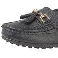 thumbnail image 2 of Boulevard Womens Action Leather Tassle Loafers, 2 of 2