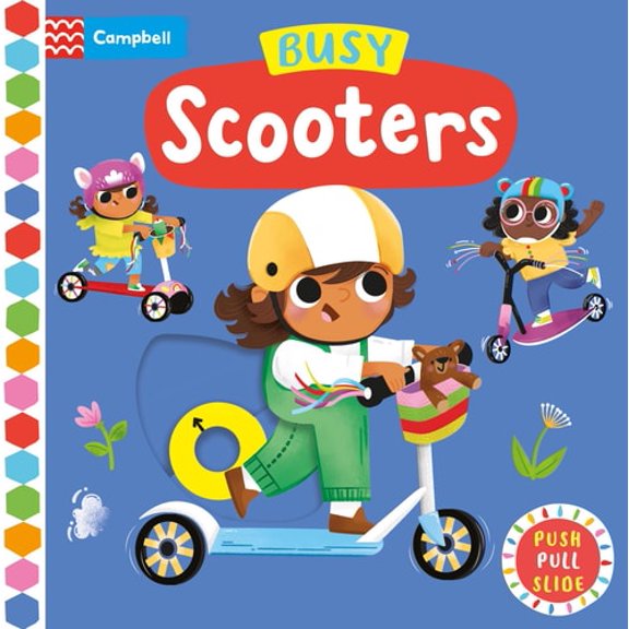 Pre-Owned Busy Scooters: Push Pull Slide (Busy Books), 9781035040612, 1035040611, Paperback,