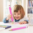 thumbnail image 1 of OULII 2Pcs Pink Cylindrical Handwriting Pencils for Kindergarten 13X1.2X1.2in, 1 of 8