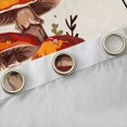 thumbnail image 4 of Homewish Botanical Plants Mushroom Blackout Curtains Set of 2 (52x84 Each) For Boys Girls,Geometric Plaid Window Curtains,Autumn Fall Harvest Curtains and Drapes,Luxury Bedroom Decor, 4 of 6