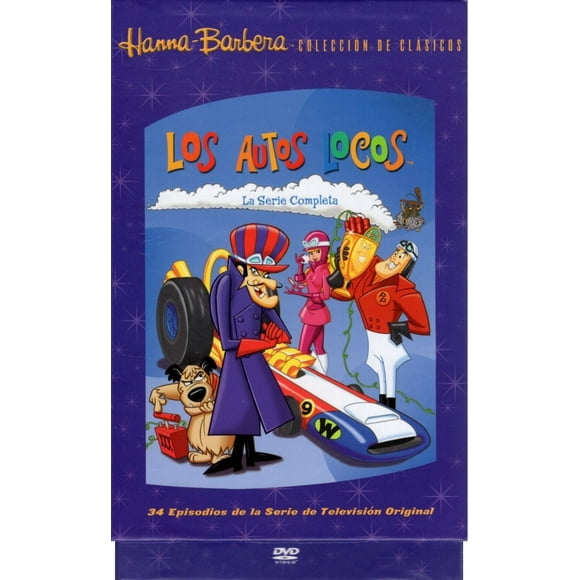 La Carrera De Los Autos Locos Serie Completa Hanna Dvd Warner Bros DVD
