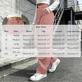 thumbnail image 3 of Sunnin Women Solid Color Button Elastic Waist Cargo Pants Casual Loose Hiking Lounge Pants with Pockets, 3 of 8