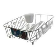 Rubbermaid 3pc Enhanced Dish Rack, Drainer, & Sink Mat