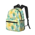 thumbnail image 2 of Vsdgher Pineapples1 Print Unisex Large Capacity Bookbag Schoolbag Casual Daypack for High School/College/Teens/Travel/Work, 2 of 8