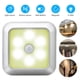 thumbnail image 4 of Billuyoard Lámpara de escalera de luz de sensor de movimiento de luz nocturna de inducción de cuerpo humano LED Iluminación y accesorios Pipa cálida concha plateada cuadrada, 4 of 6