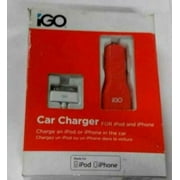 Igo iPod/iPhone Car Charger - Orange