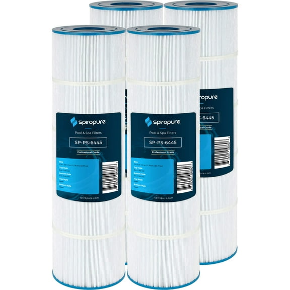 SpiroPure Replacement for Pleatco PA100N Unicel C-7487 Filbur FC-1270 Hayward CX875REM CX870RE C4000 C4020 Hot Tub Spa Pool Filter Replacement Cartridge (Case of 4)