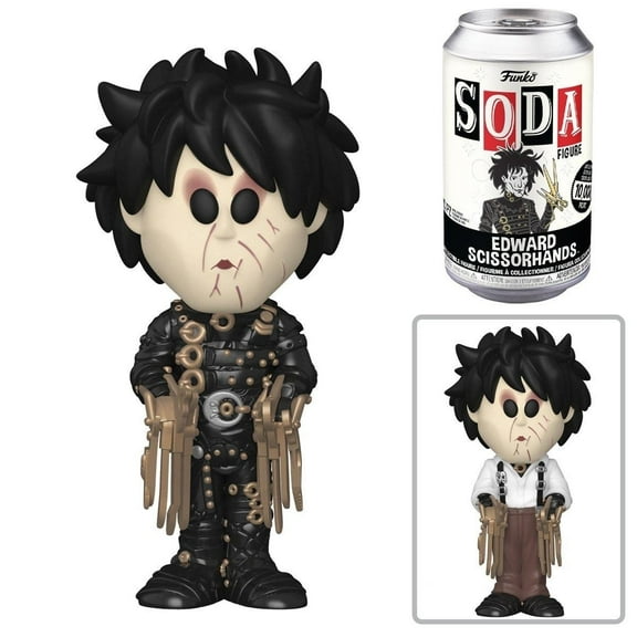 Funko Edward Scissorhands Soda Figure Johnny Depp Limited Edition Burton Movie