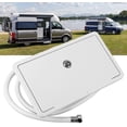 thumbnail image 5 of FYBTOF RV Exterior Shower Box Kit Faucet with Shower Head Hot Cold Water Switch with Hose,Keys for Boat Camper Motorhome Exterior Faucet RV Shower Tool(White)-3405, 5 of 5