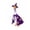 E, variant on Liamobondopolis Star Wizard Cape Goose Outfit with Matching Pointed Hat Fits 23 Inch Goose Statue for Halloween Thanksgiving Front Porch Lawn Farmhouse Seasonal Decor