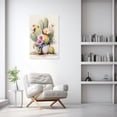 thumbnail image 2 of ZHONGYUTONG Cactus Canvas Wall Art Succulent Flower Picture Wall Decor Mexican Spiny Botanical Floral Painting for Bathroom Framed (12.00" x 18.00"), 2 of 5
