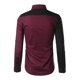 thumbnail image 4 of Camisa y blusa de manga larga con cuello vuelto para hombre, estilo casual, a la moda, con botones ajustados, bloques de color y costuras en contraste, camisa de manga larga con botones para hombre, 4 of 4