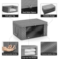 thumbnail image 5 of Sorbus Medium Clothes Storage Bag, Foldable with Clear Window, Lids, and Handles, for Bedroom, Closet Organization, 5 of 6