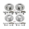 thumbnail image 3 of PowerStop Front and Rear Z36 Truck & Tow Carbon-Fiber Ceramic Brake Pad and Drilled and Slotted Rotor Kit Fits: CHEVROLET GMC Select Models K2072-36, 3 of 9